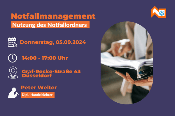 Seminar: Notfallmanagement – 05.09.2024