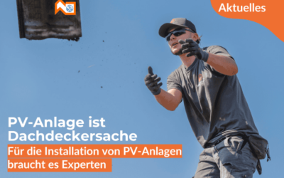 PV-Anlage ist Dachdeckersache