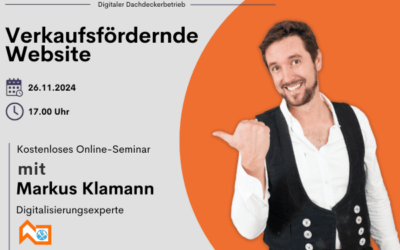 Kostenfreies Online-Webinar: Verkaufsfördernde  – 26.11.2024