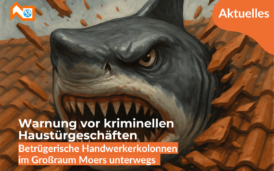 Dachdecker-Verband warnt vor kriminellen Haustürgeschäften