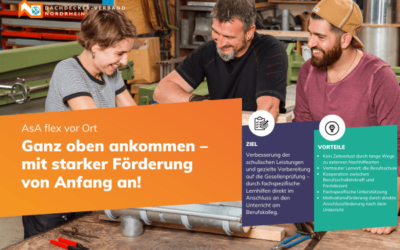 Asaflex vor Ort – Fachkräfte-Offensive im Dachdeckerhandwerk