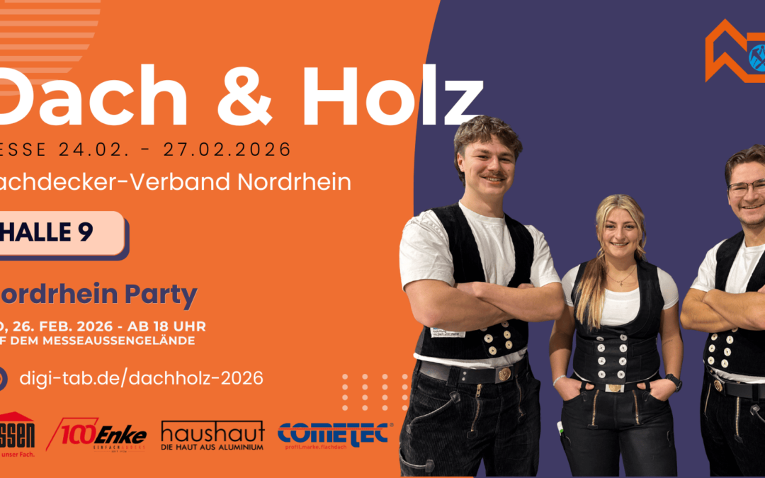 DACH+HOLZ 2026 in Köln: Besucht uns in Halle 9