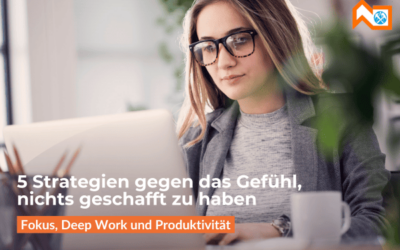 5 Strategien gegen das Gefühl, nichts geschafft zu haben