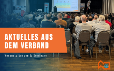 Aktuelles aus dem Verband – Seminare, Webinare und Events im Frühjahr 2026
